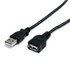 StarTech.com 3 ft Black USB 2.0 Extension Cable A to A - M/F - USBEXTAA3BK