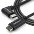 StarTech.com Right-Angle USB-C Cable - M/M - 1 m (3 ft.) - USB 2.0 - USB2CC1MR