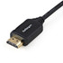 StarTech.com 1.6ft (50cm) Premium Certified HDMI 2.0 Cable with Ethernet - High Speed Ultra HD 4K 60Hz HDMI Cable HDR10 - HDMI Cord (Male/Male Connectors) - For UHD Monitors, TVs, Displays - HDMM50CMP