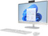 HP 24-cr0035na AMD Ryzen™ 5 7520U 60.5 cm (23.8") 1920 x 1080 pixels All-in-One PC 8 GB LPDDR5-SDRAM 512 GB SSD Windows 11 Home Wi-Fi 6 (802.11ax) White - A1XM2EA