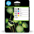 HP 912 4-pack Black/Cyan/Magenta/Yellow Original Ink Cartridges - 6ZC74AE