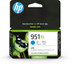 HP 951XL High Yield Cyan Original Ink Cartridge - CN046AE