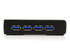 StarTech.com 4 Port Black SuperSpeed USB 3.0 Hub - ST4300USB3GB