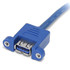 StarTech.com 2 Port Panel Mount USB 3.0 Cable - USB A to Motherboard Header Cable F/F - USB3SPNLAFHD