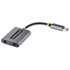 StarTech.com USB-C Headphone Splitter, USB Type C Dual Headset Adapter w/Mic Input, USB C to 3.5mm Audio Adapter/Earphone Dongle, USB C to Audio Jack/Aux Output, 24-bit DAC - USBC-AUDIO-SPLITTER