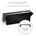 StarTech.com 3U 19” Wall Mount Vertical Rack Bracket, Wall Mount Patch Panel Bracket for Data/AV/IT/Computer Equipment, 3U Rack for Cabinet or Server Room, Supports 150lb (68kg) Capacity - RK319WALLV