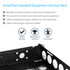 StarTech.com 1U Fixed 19" Adjustable Depth Universal Server Rack Rails - UNIRAILS1U