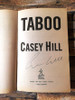 Casey Hill / Taboo (Signed by the Author) (Paperback)