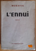 Alberto Moravia - L'Ennui - Vintage Flammarion PB - 1961