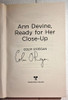 Colm O'Regan / Ann Devine Ready for Her Close-Up (Signed by the Author) (Paperback) 1