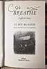 Cliff McNish / Breathe a Ghost Story (Signed by the Author) (Hardback)