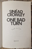 Sinead Crowley / One Bad Turn (Signed by the Author) (Large Paperback)