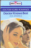 Mills & Boon / Doctor Nurse Romance / Doctor Knows Best