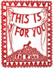 Rob Ryan / This Is for You (Hardback)