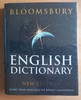 Bloomsbury - English Dictionary ( Large Format Hardcover -  2nd Edition - SEALED - BRAND NEW