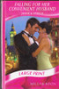 Mills & Boon / Falling for Her Convenient Husband (Large Print Hardback)