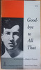 Robert Graves - Goodbye to All That - Vintage PB - WW1  Autobiography