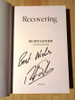 Richie Sadlier / Recovering ( Signed by the Author) (Hardback)