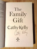 Cathy Kelly / The Family Gift. (Signed by the Author) (Large Paperback)