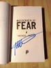 Michael Grant / Messenger of Fear. (Signed by the Author) (Large Paperback)