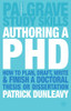 Patrick Dunleavy / Authoring a PhD (Large Paperback)