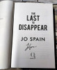 Jo Spain / The Last to Disappear (Signed by the Author) (Large Paperback).