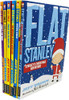 Jeff Brown - Flat Stanley - 6 PB Book Collection - SEALED & NEW
