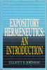 Elliott E. Johnson / Expository Hermeneutics: An Introduction (Hardback)