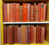 1 Meter of Antiquarian books Red Covers Met 9