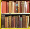 1 Meter of Antiquarian books Red & Brown Covers Met 10