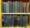 1 Meter of Antiquarian books Blue & Brown Covers Met 14