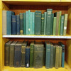 1 Meter of Antiquarian books Green Covers Met 22