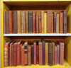 1 Meter of Antiquarian books Red & Brown Covers Met 25