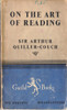 Sir Arthur Quiller-Couch / On the Art of Reading (Vintage Paperback)