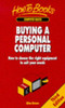 Allen Brown / Buying a Personal Computer (Large Paperback)