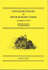 Alan S. Lindsey / Concise Dictionary of House Building Terms (Large Paperback)