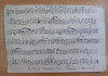 Loosely laid in sheet with musical notation signed to O'Higgins