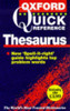 Alan Spooner / The Oxford Quick Reference Thesaurus