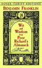 Benjamin Franklin / Wit and Wisdom from Poor Richard's Almanack (Large Paperback)