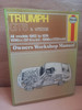 Haynes Owners Workshop Manual - Triumph GT6 & Vitesse - 1962-1974 ( 1596cc & 1998cc) - HB - 1974