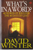 David Winter / What's in a Word?