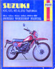 Haynes Manual: Suzuki 100, 125, 185 & 250 Trail Bikes: Owners Workshop Manual
