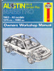 Haynes Manual: Austin MG & Vanden Plas Maestro: Owners Workshop Manual
