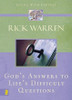 Rick Warren / God's Answers to Life's Difficult Questions (Hardback)