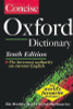 Oxford University Press / Concise Oxford Dictionary 10Th Edition (Hardback)