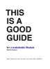 Marieke Eyskoot / This is a Good Guide - for a Sustainable Lifestyle (Coffee Table Book)