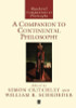 Simon Critchley / A Companion to Continental Philosophy (Coffee Table Book)