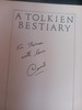 David Day - A Tolkien Bestiary - HB 1979 US Edition - SIGNED