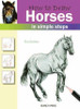 Eva Dutton / How to Draw Horses in Simple Steps (Children's Coffee Table book)