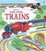 Alex Frith / Look inside Trains (Children's Coffee Table book)